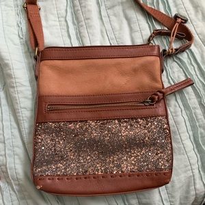 The Sak glitter crossbody
